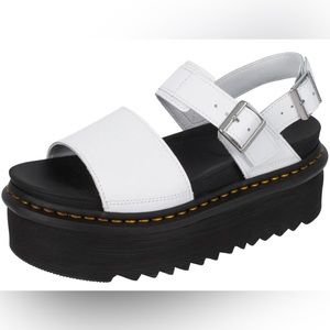 Dr Martens Womens Voss Quad White